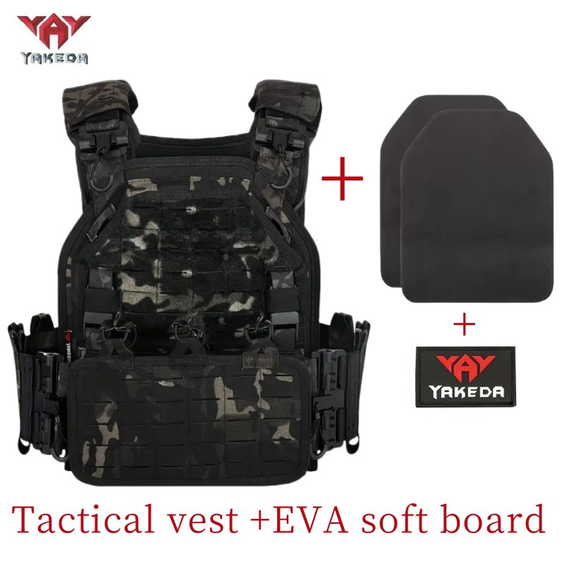 Outdoor Hunting Vest - YAKEDA Taktische Weste Outdoor Jagd Plattenträger