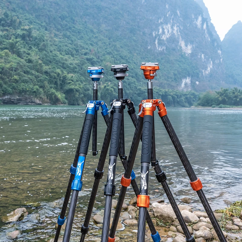 Outdoor Hunting Videos - Schnell Verriegelbares Kohlefaser-Stativ | Schnell aufbaubare