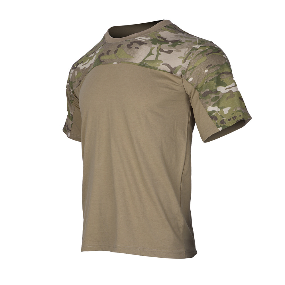 Outdoor Hunting Fabric - Herren Camouflage Shirts T-Shirts Taktisches Kampfshirt