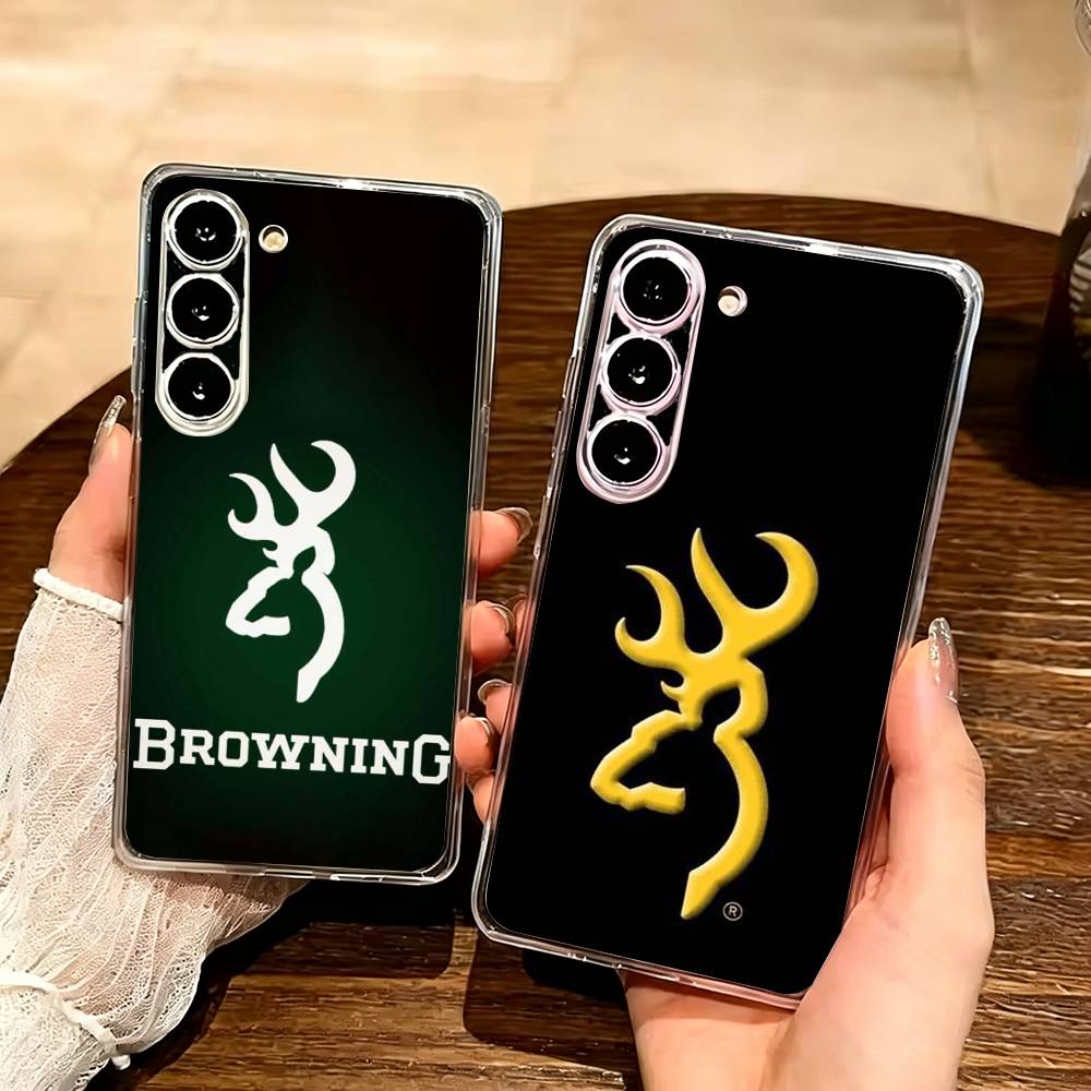 Hunting Quotes - D-Deer Hunting-G Camo Klare Hartschalen-Handyhülle für