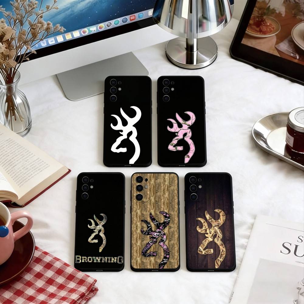 Hunting Quotes - Jagd-Tarnmuster Handyhülle für Samsung S25, S24,