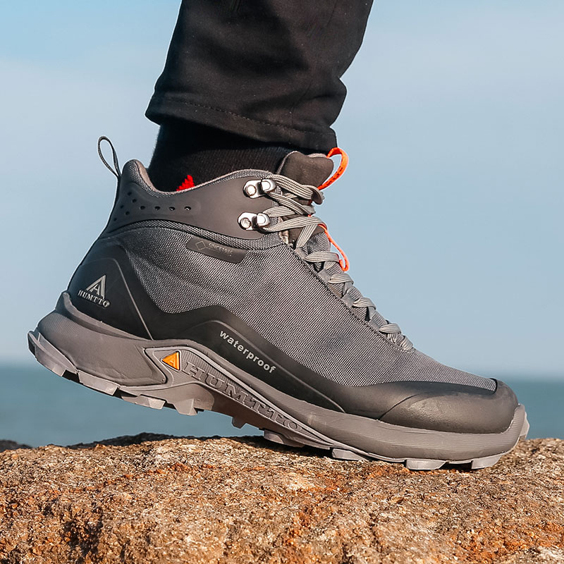 Outdoor Hunting Fabric - HUMTTO Wanderschuhe für Herren Outdoor-Kletter- und