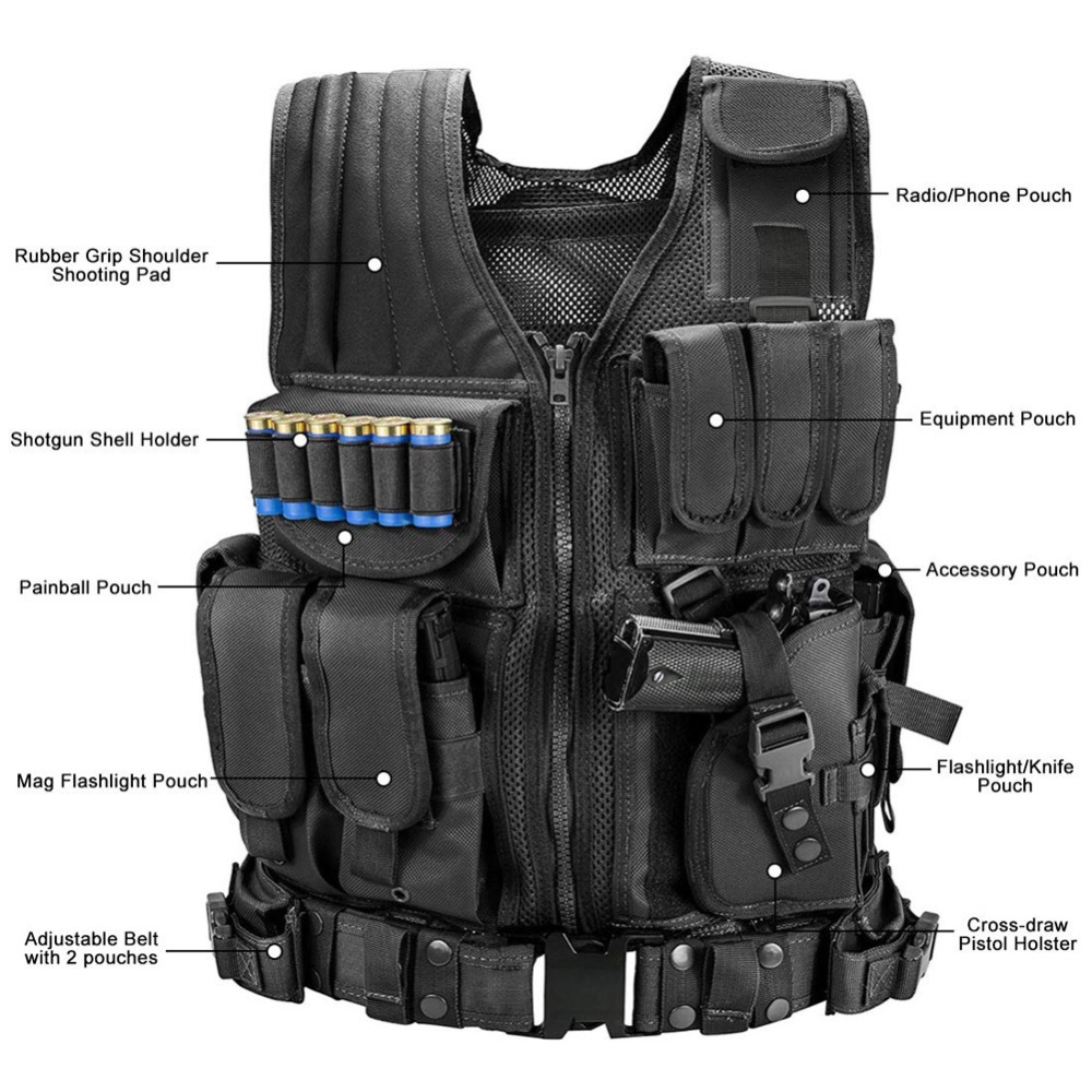 Einstellbare Molle Taktische W – Outdoor Hunting Vest Bewertung und Preis
