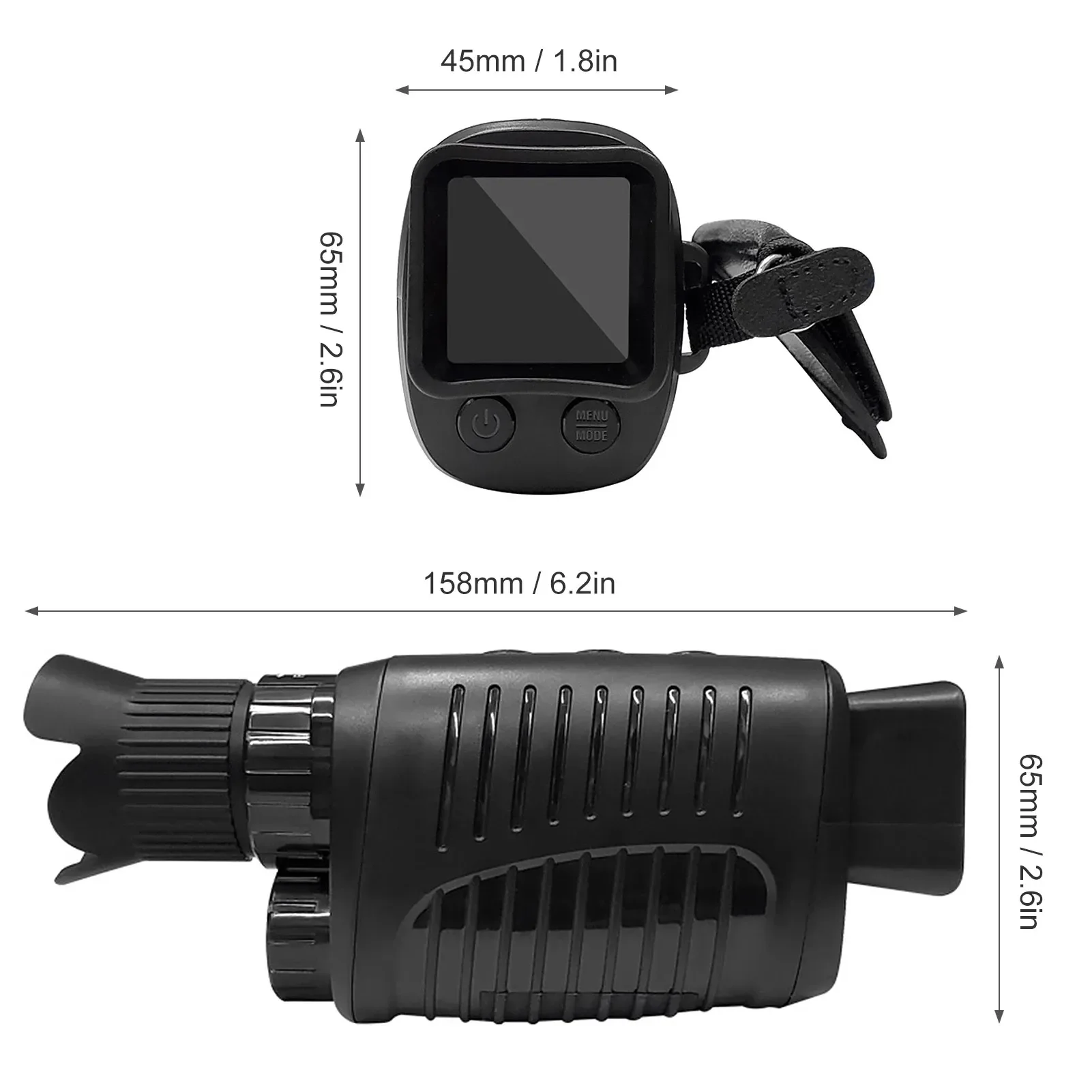 1080P Monokular Jagdteleskop-K – Outdoor Hunting Videos Bewertung und Preis