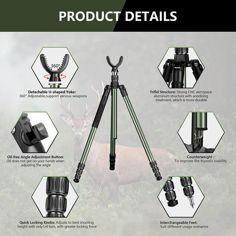 Manbily MA-284GL mit U-3 Satte – Outdoor Hunting Videos Bewertung und Preis